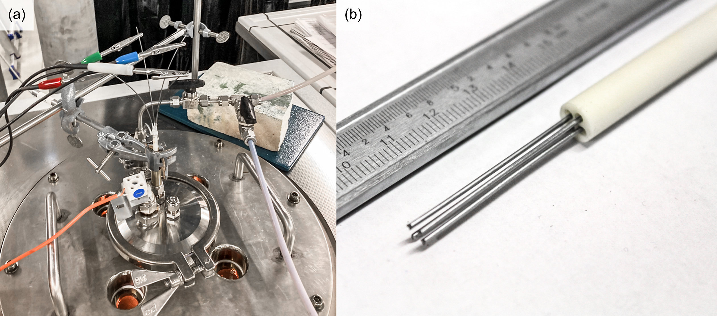 Measuring equipment, electrode arrangement, slag conductivity (© Montanuniversitaet Leoben)