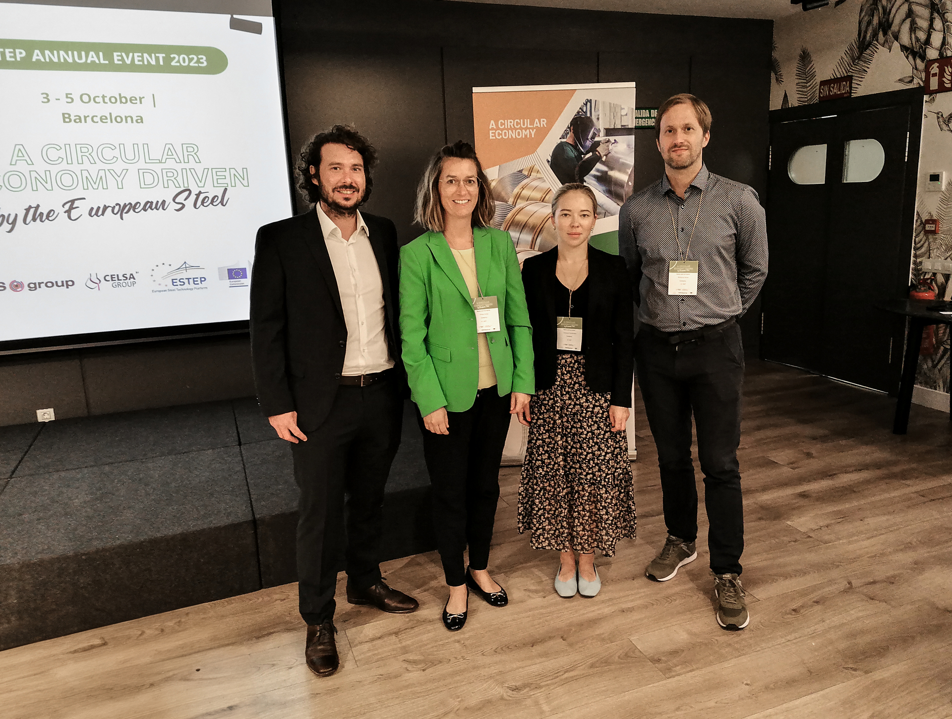 photo f.l.t.r:  Michael Derntl, Irmela Kofler, Elizaveta Cheremisina, Wolfgang Reiter