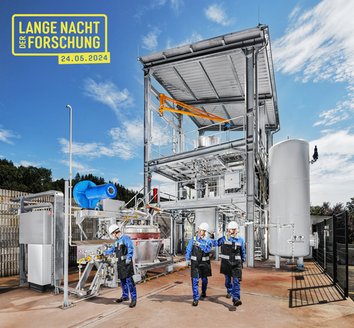 HPSR-Anlage (Hydrogen Plasma Smelting Reduction) in Donawitz