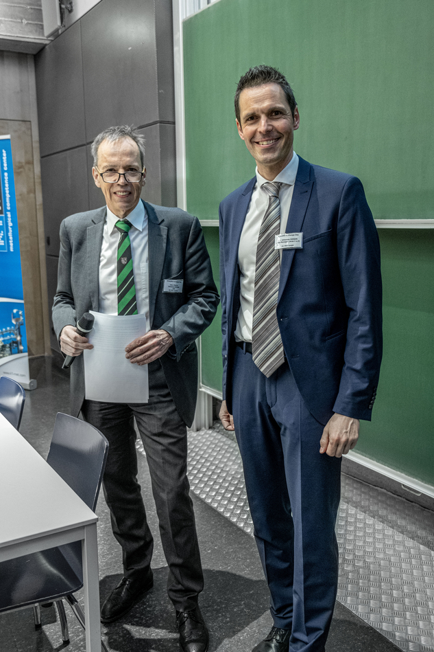 Links: Johannes Schenk; rechts: Johannes Rieger