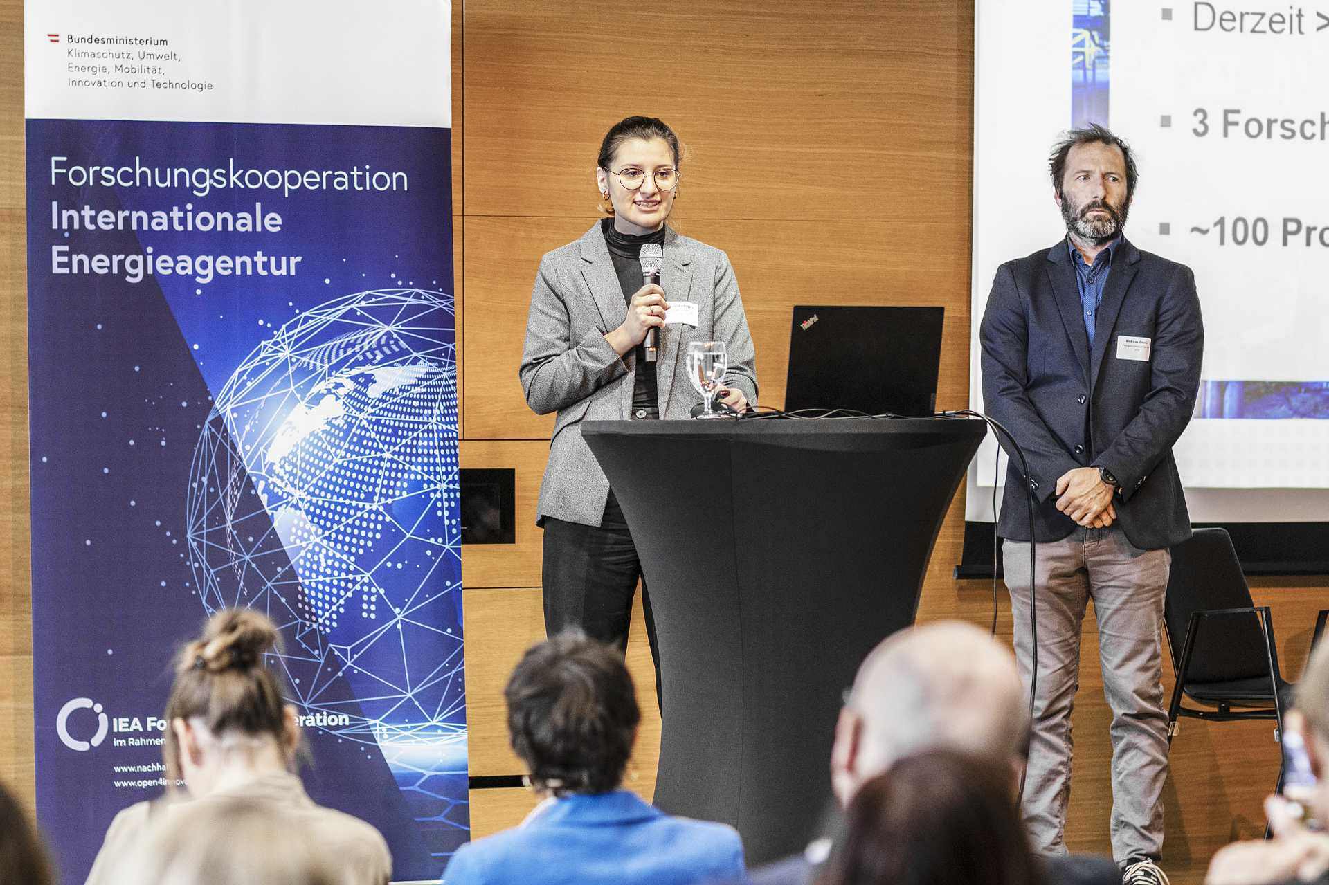 Alexandra Kogler and Andreas Zauner (© Petra Blauensteiner/OEGUT)