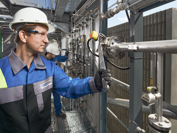 Betrieb der HPSR-Pilotanlage (© K1-MET GmbH)