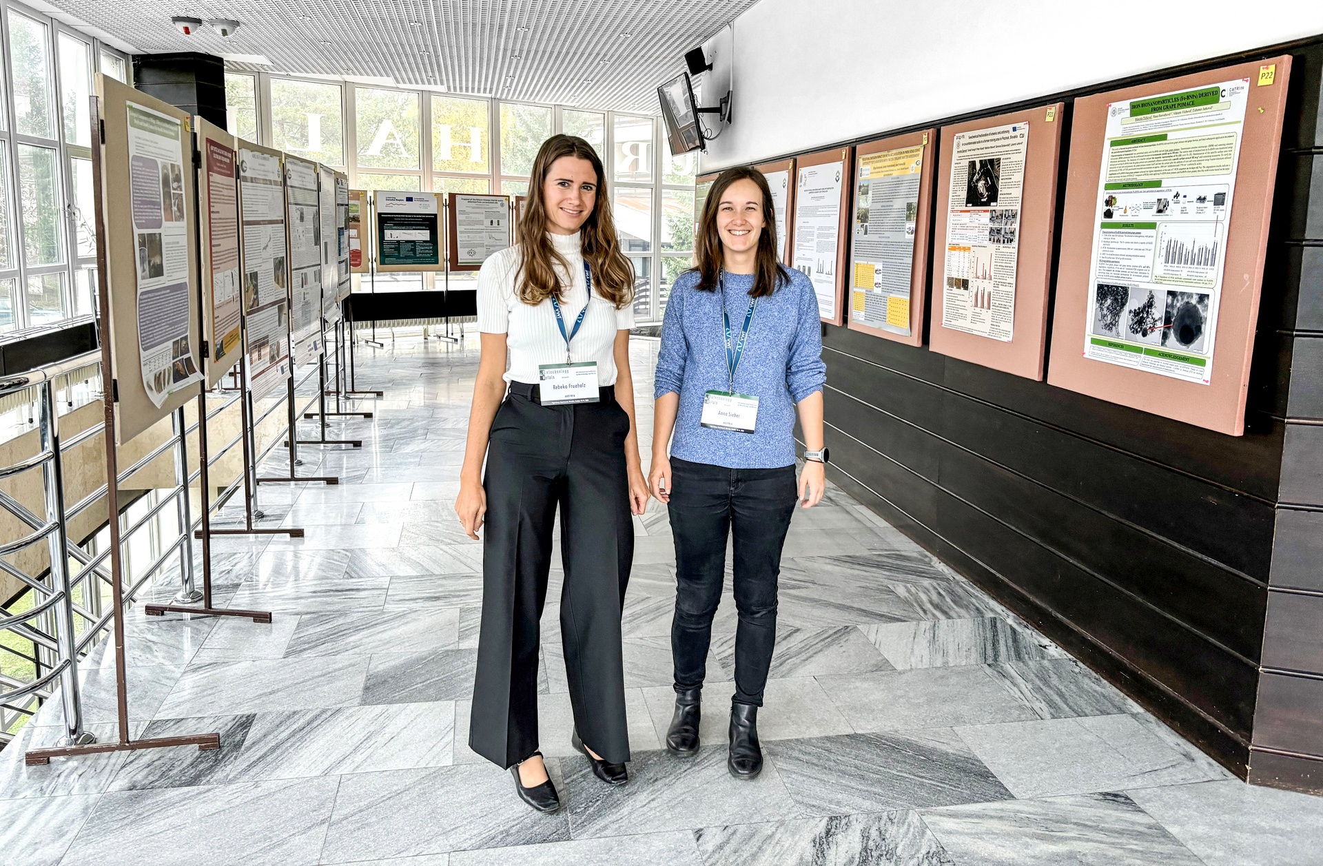 Rebeka Frueholz and Anna Sieber, K1-MET GmbH