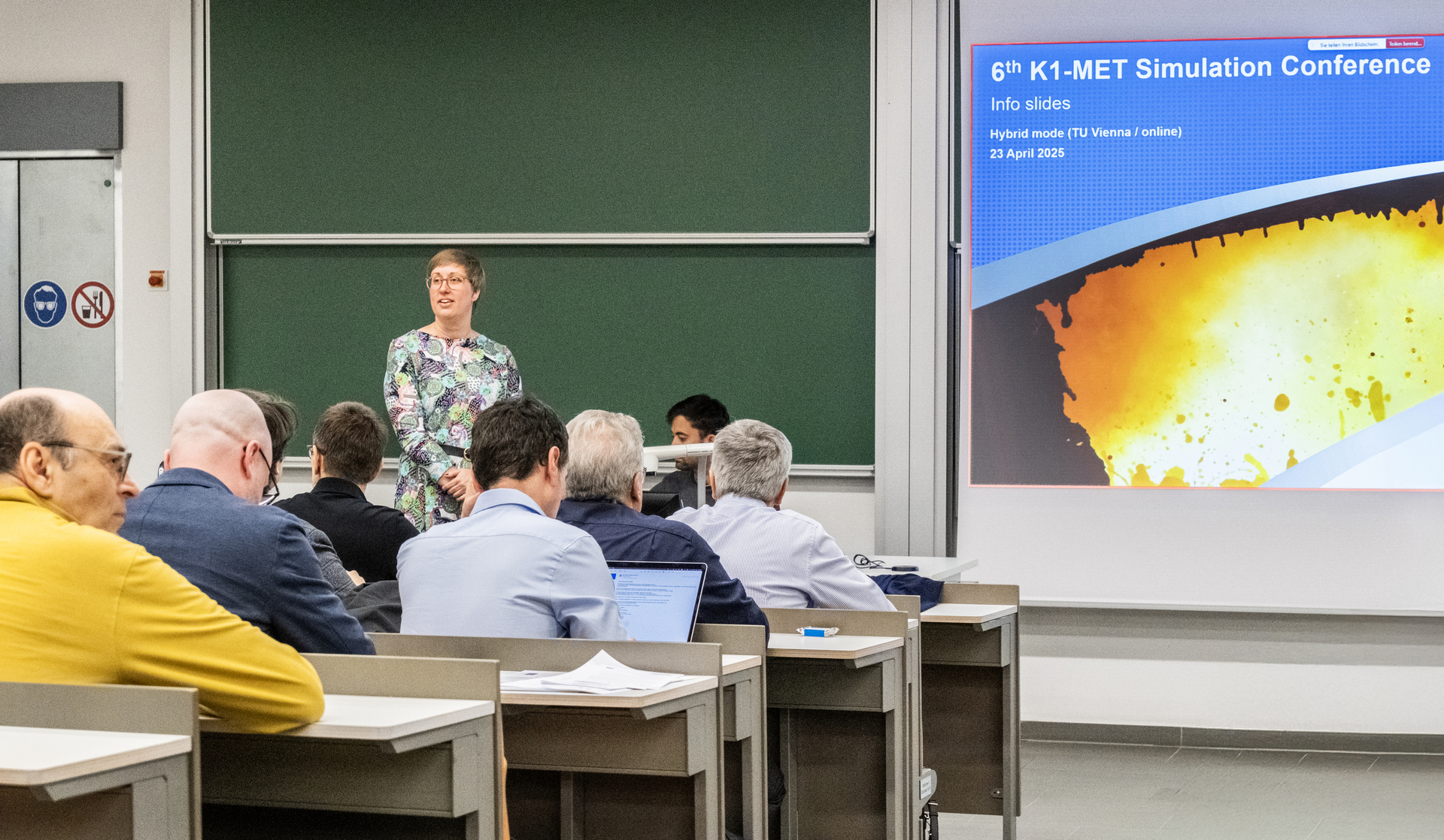 K1-MET Simulation Conference 2025, Christine Gruber