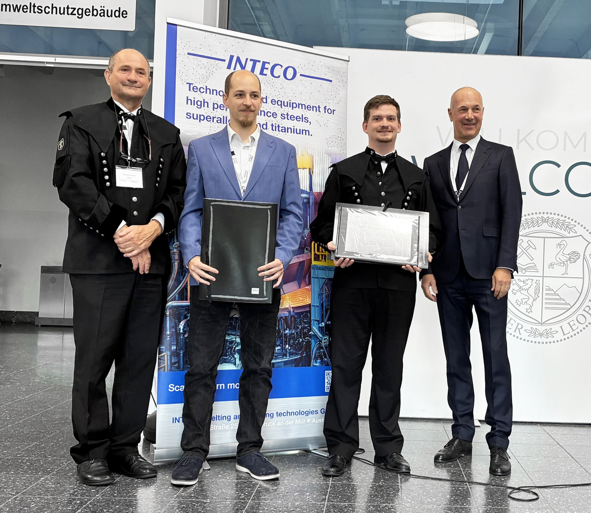 Thomas Nanz, K1-MET GmbH (2. von links)