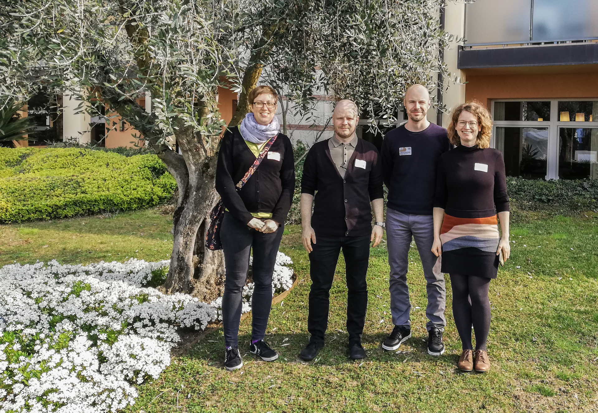 Foto von links nach rechts: Christine Gruber, Klemens Winkler, Johannes Wachlmayr, Magdalena Schatzl 