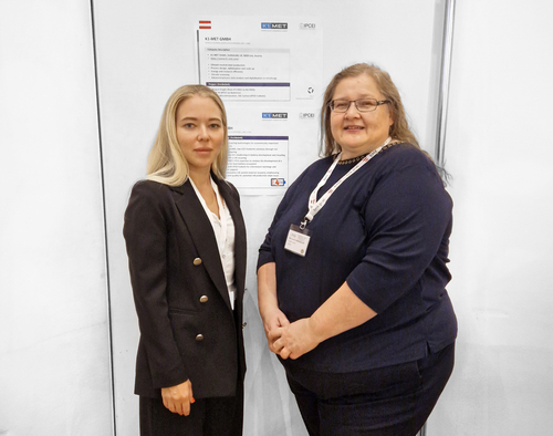 Foto v.l.n.r: Elizaveta Cheremisina und Marianne Haberbauer, K1-MET GmbH