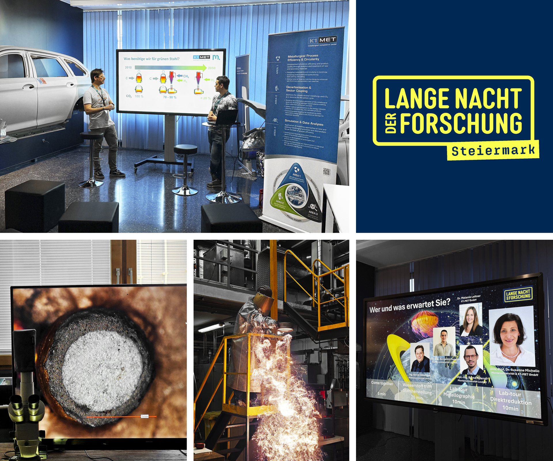 K1-MET bei der Langen Nacht der Forschung 2026 in Leoben