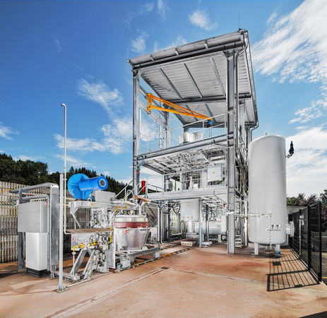 HPSR-Pilotanlage (© K1-MET GmbH)