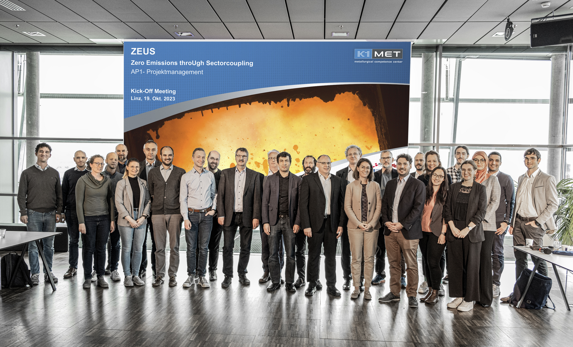 Project consortium at the kick-off meeting ZEUS