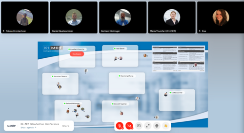 Virtual Rooms for Coffee Breaks