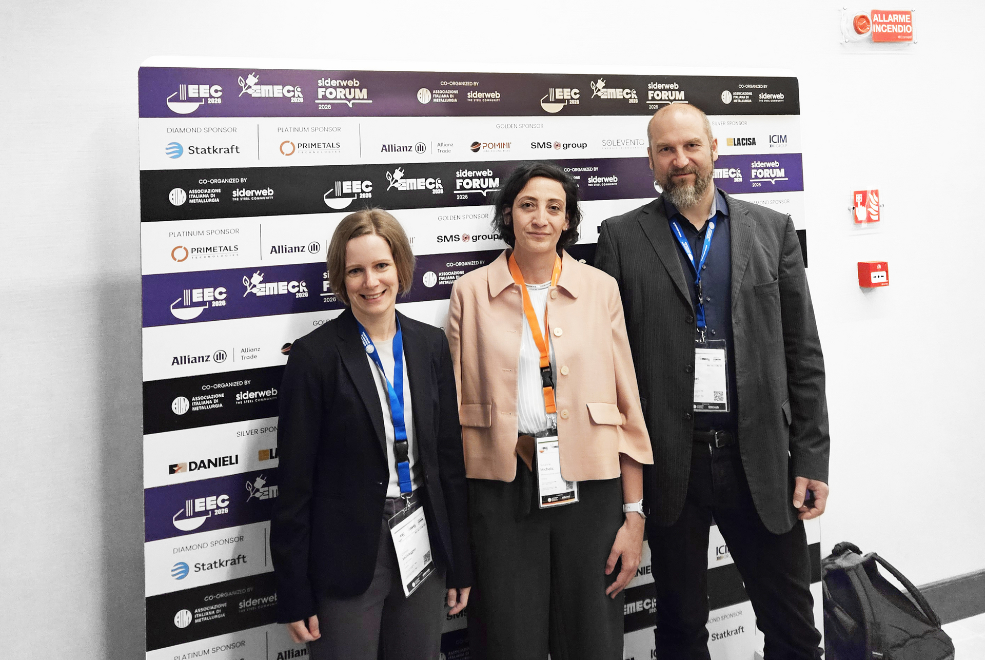 Christa Muehlegger, Susanne Michelic and Erwin Reichel (K1-MET GmbH)