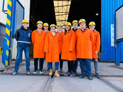 group photo Kick-off Meeting on the „InSpecScrap” project