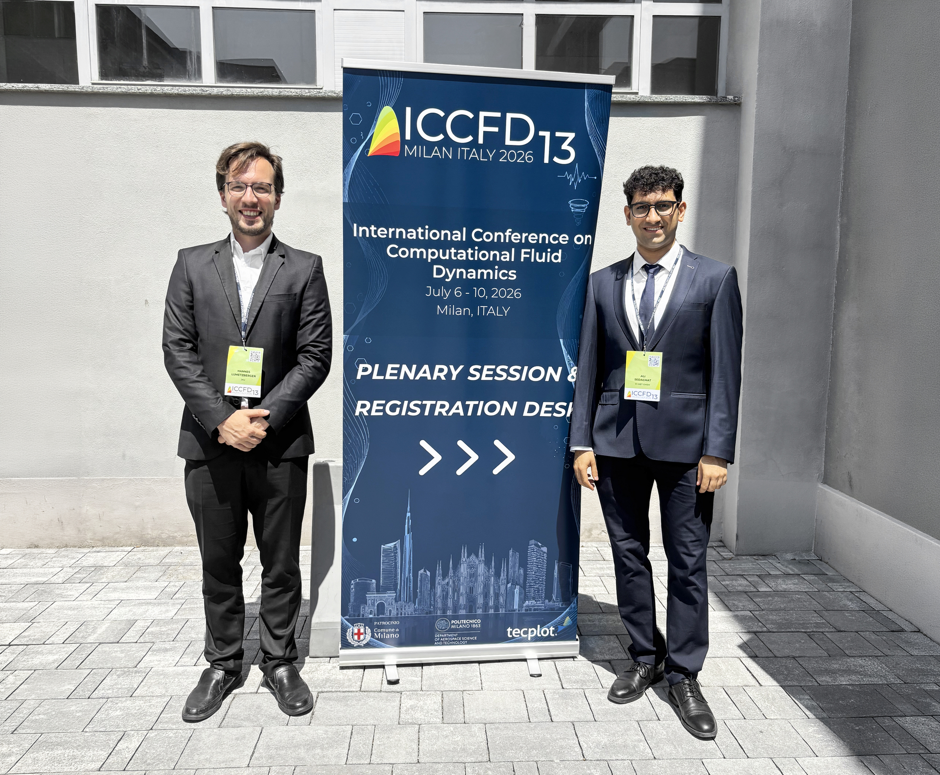 Hannes Lumetzberger (links) und Ali Sedaghat (rechts), K1-MET GmbH