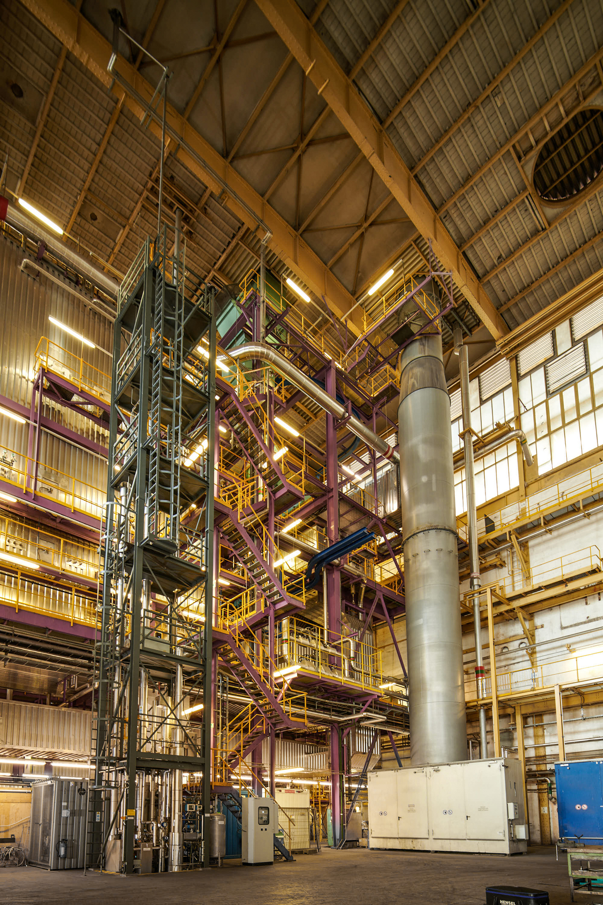 amine scrubber plant (© K1-MET GmbH)