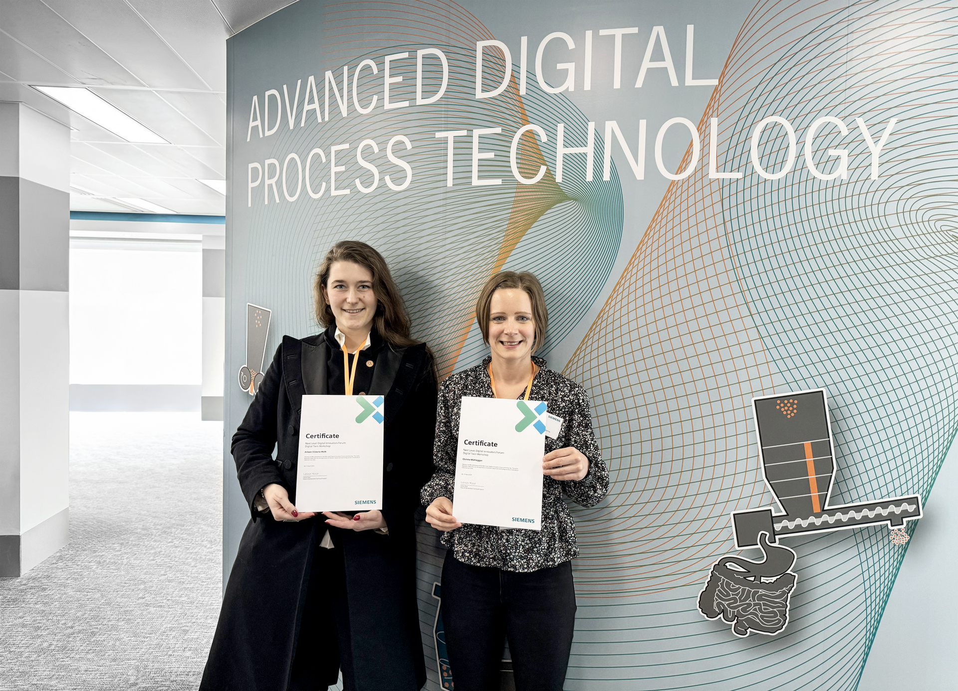 Arleen Walk und Christa Mühlegger, K1-MET GmbH