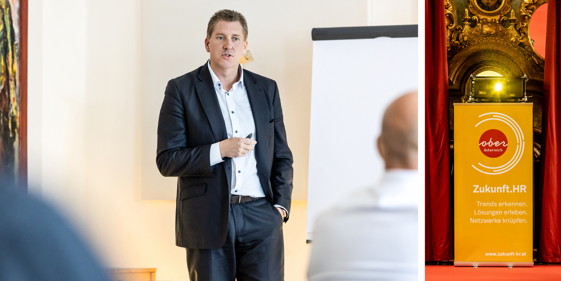 Foto: Session Talk von Gerold Huemer, K1-MET GmbH (© Cityfoto – Dr. Roland Pelzl e.U.)