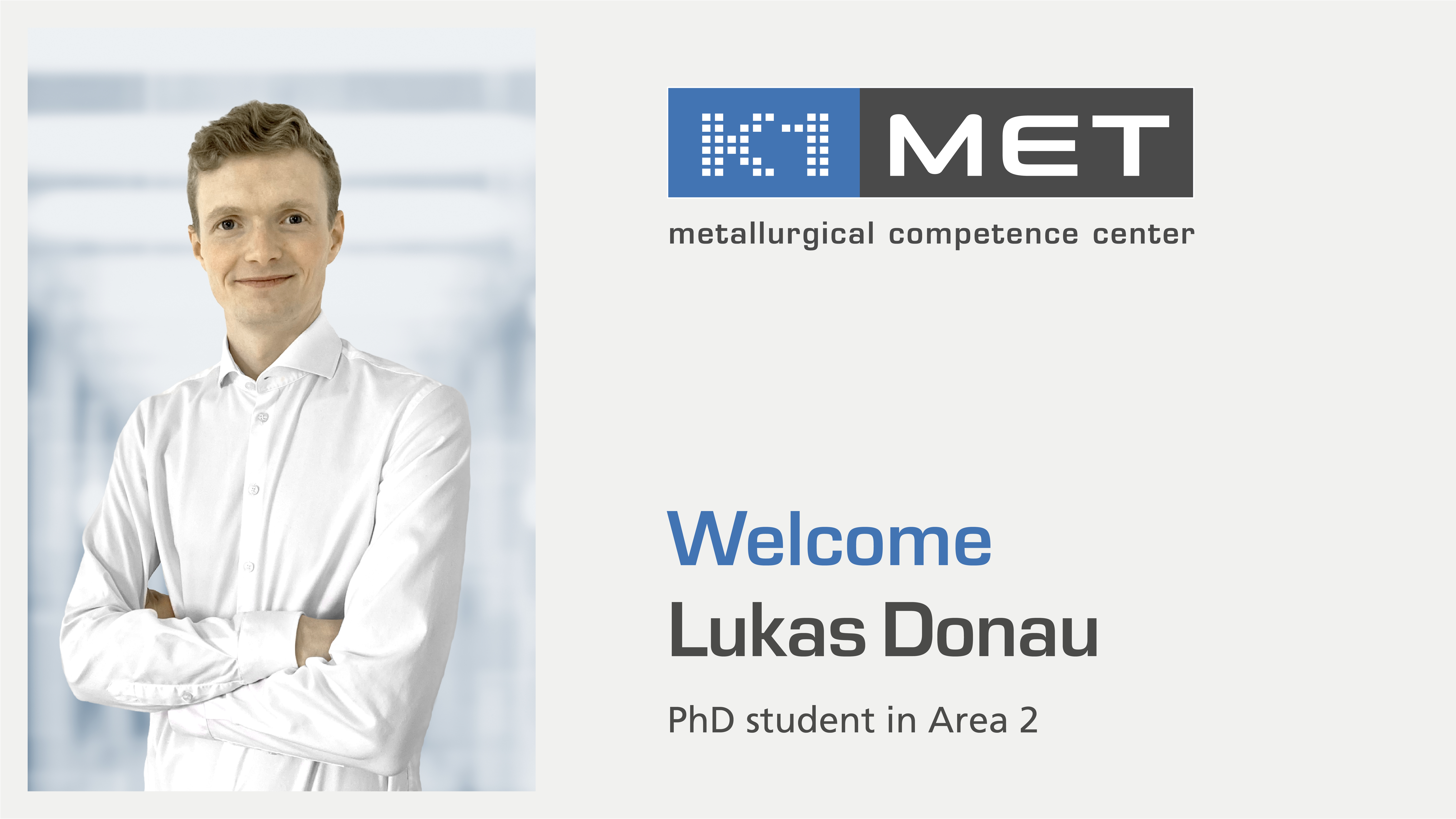 Lukas Donau, K1-MET GmbH