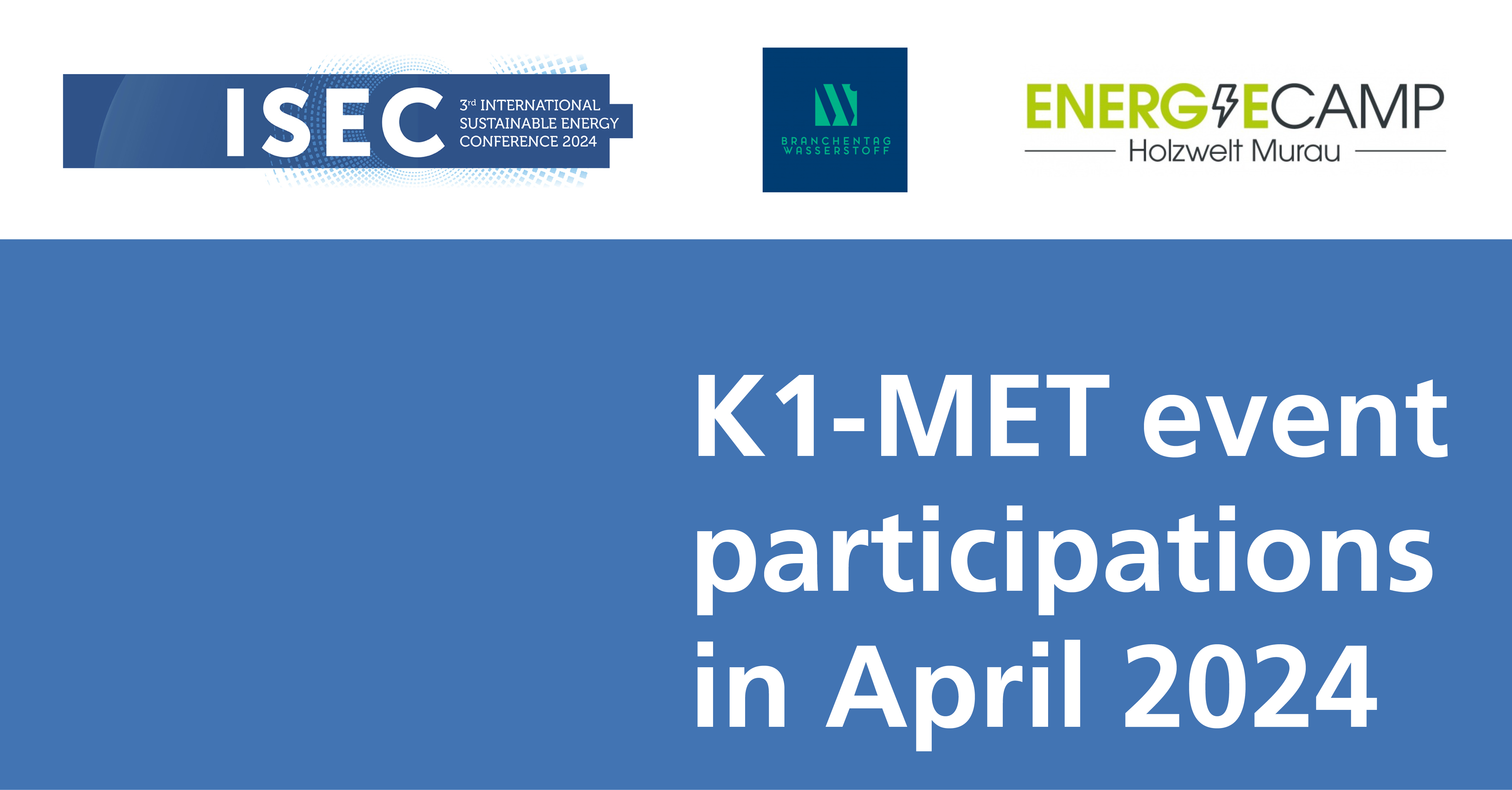 K1-MET Events im April