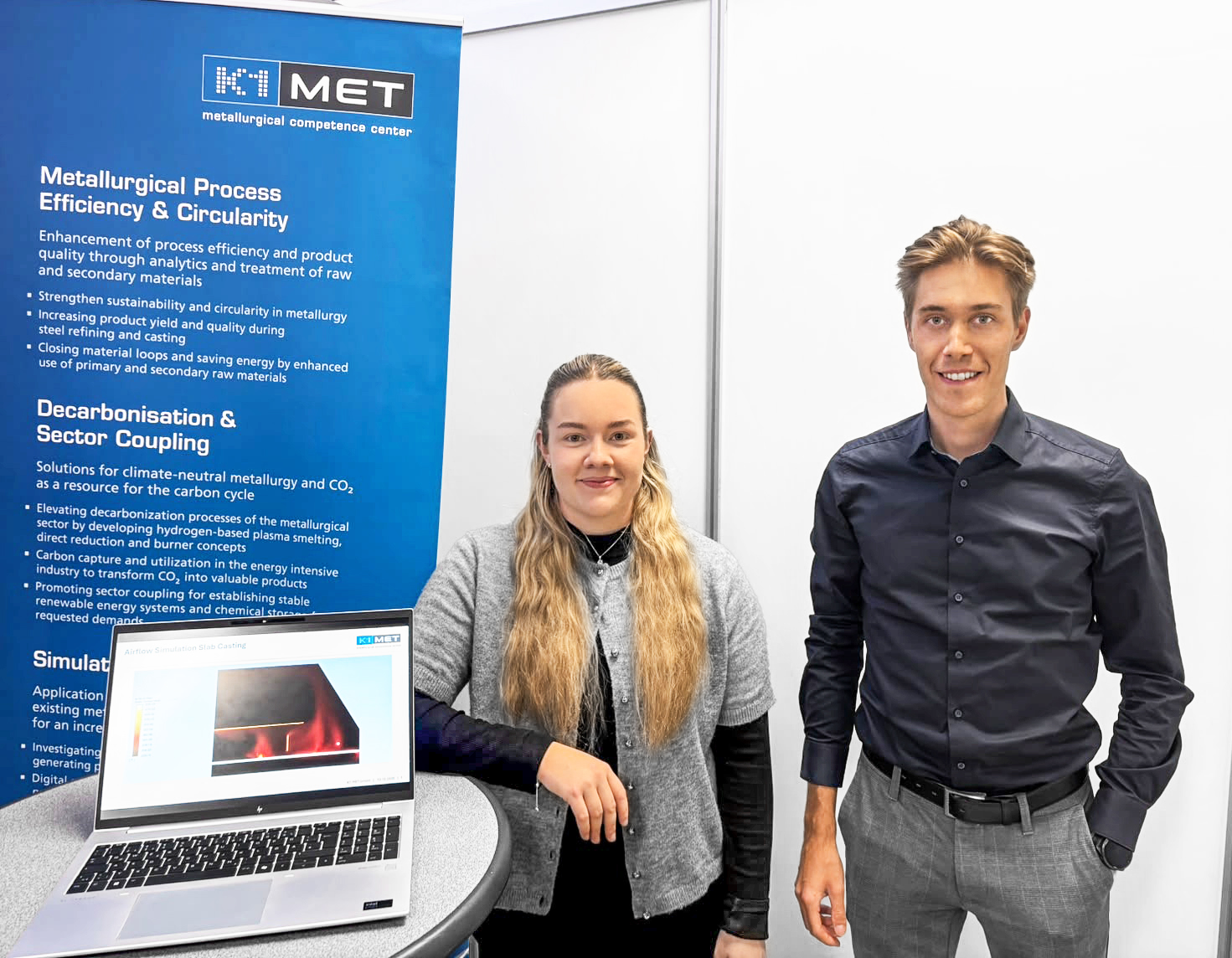 Foto: Jana Geiblinger und Lukas Gupfinger, K1-MET GmbH