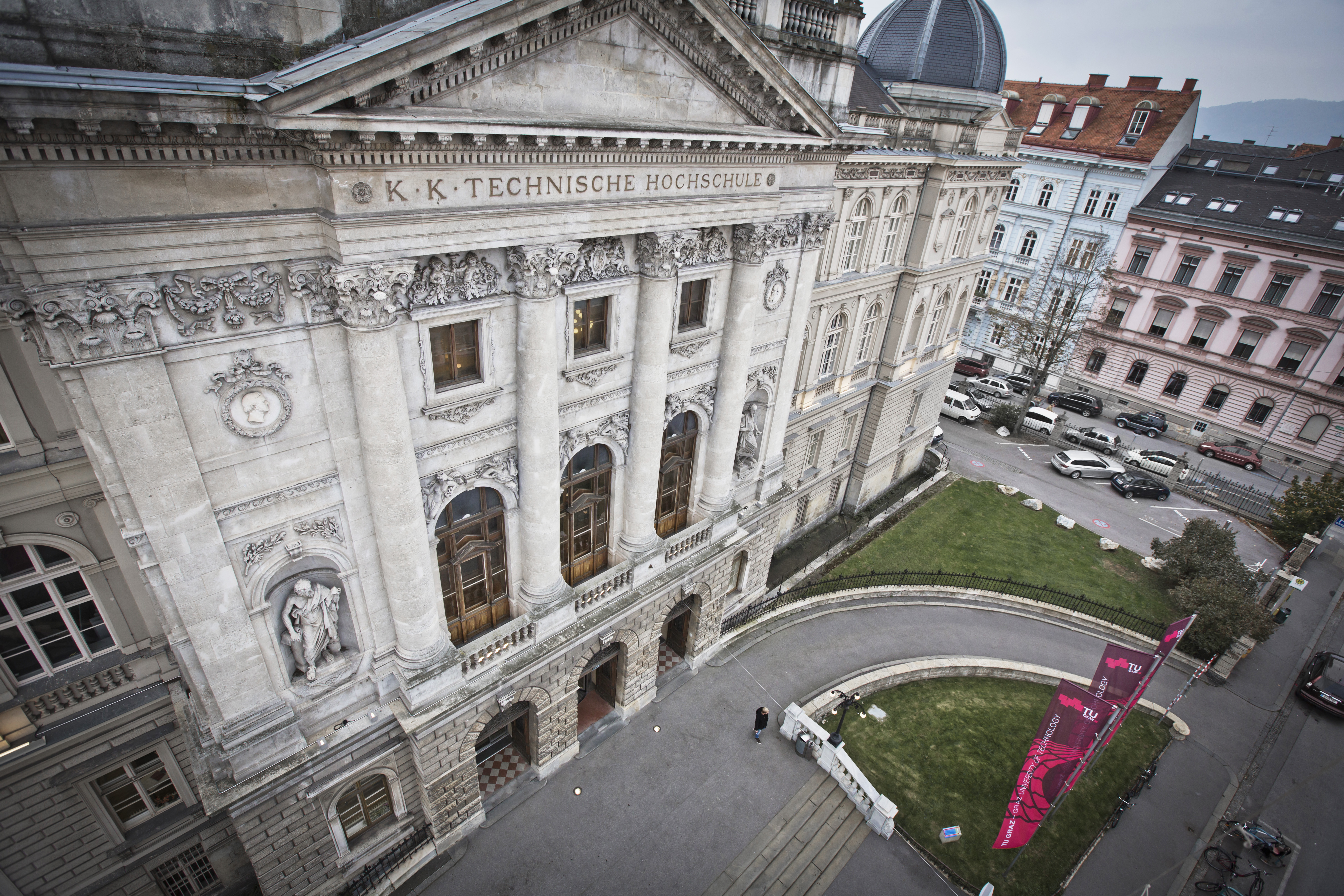 „Alte Technik“ building at the Graz University of Technology (Rechbauerstrasse)